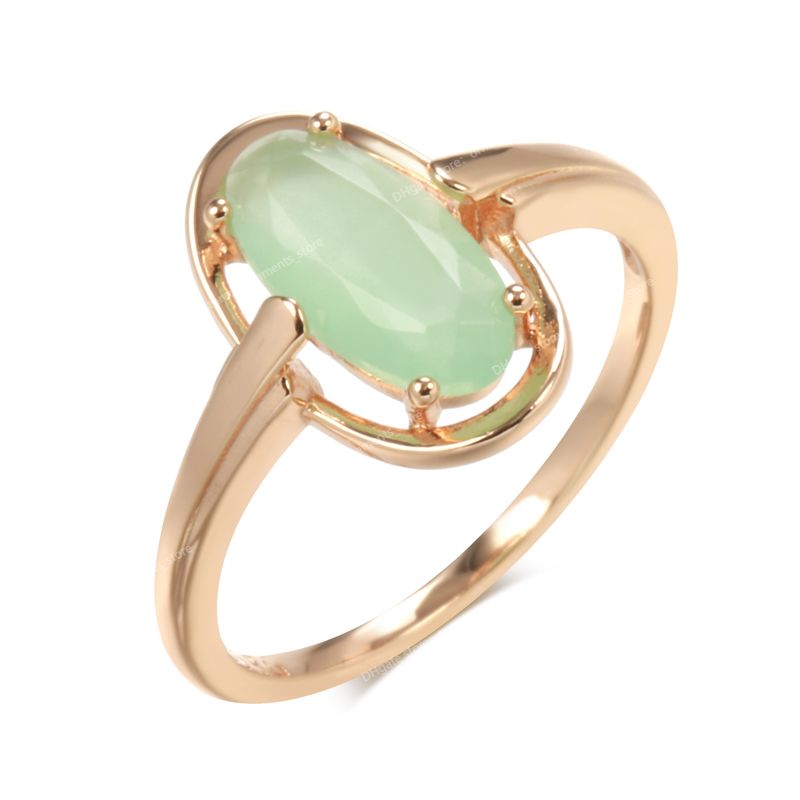 Green Rose Gold Color Chine