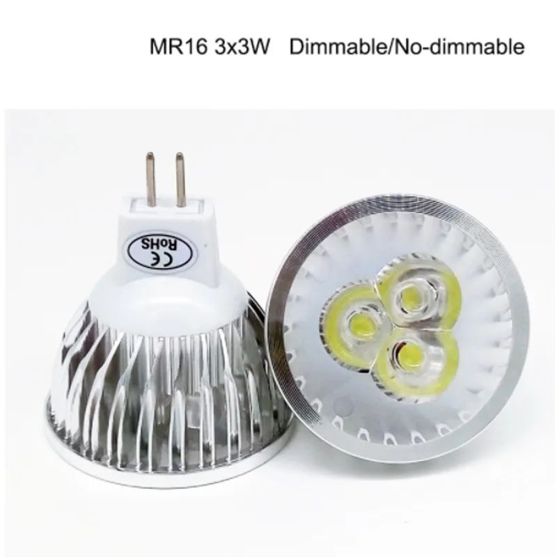 12W DIMMABLE GU10 MR16 E27 E14 B22 LEDスポットライトランプスポットライトバルブダウンライト照明を￥223 | DHgate