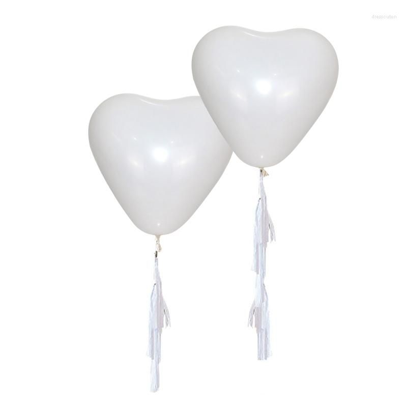 white balloons 36inch