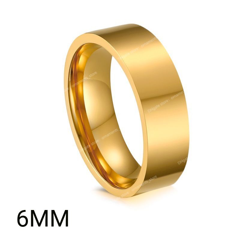 6mm Gold Ring