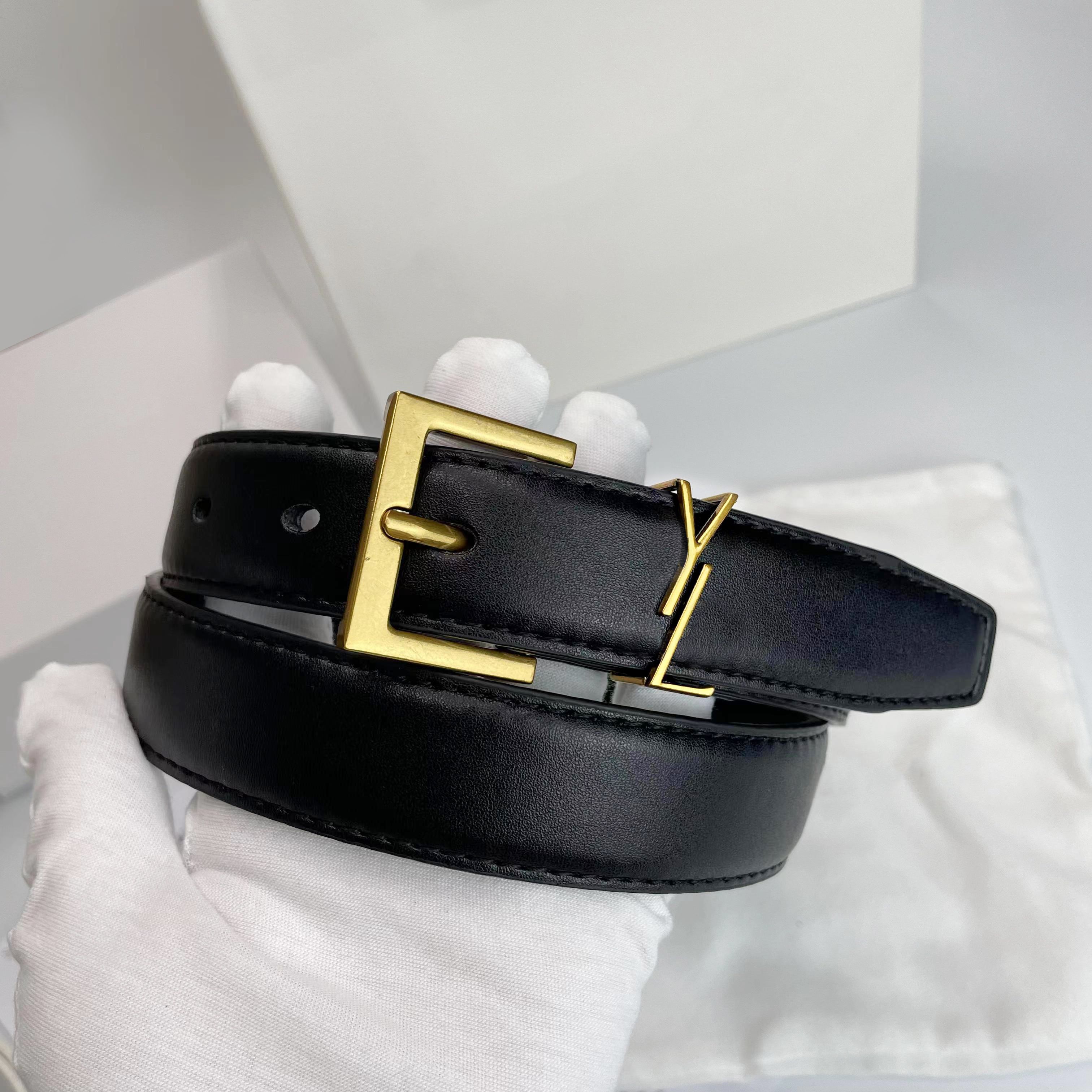 Designer Genuine Leather Belt For Women And Men High Quality 3.0cm