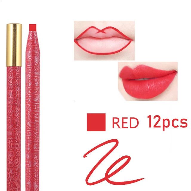 12pcs rouge