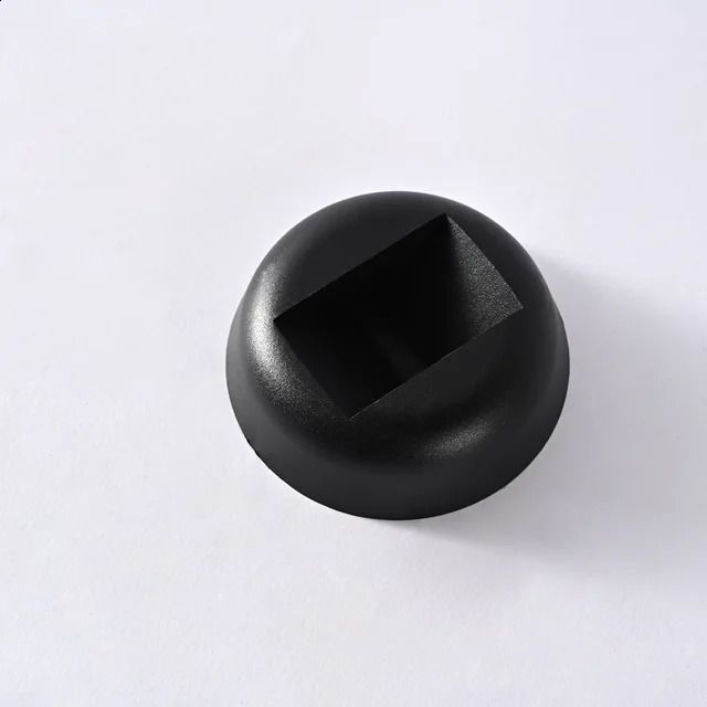 Schwarze Basis: 5 x 5 x 2 cm, 10 Stück