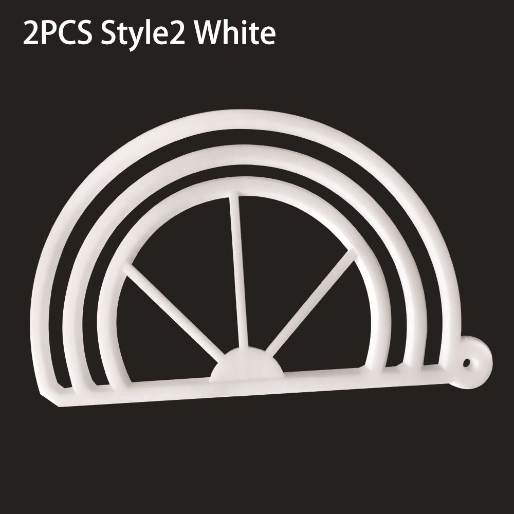 2pcs Style 2 White