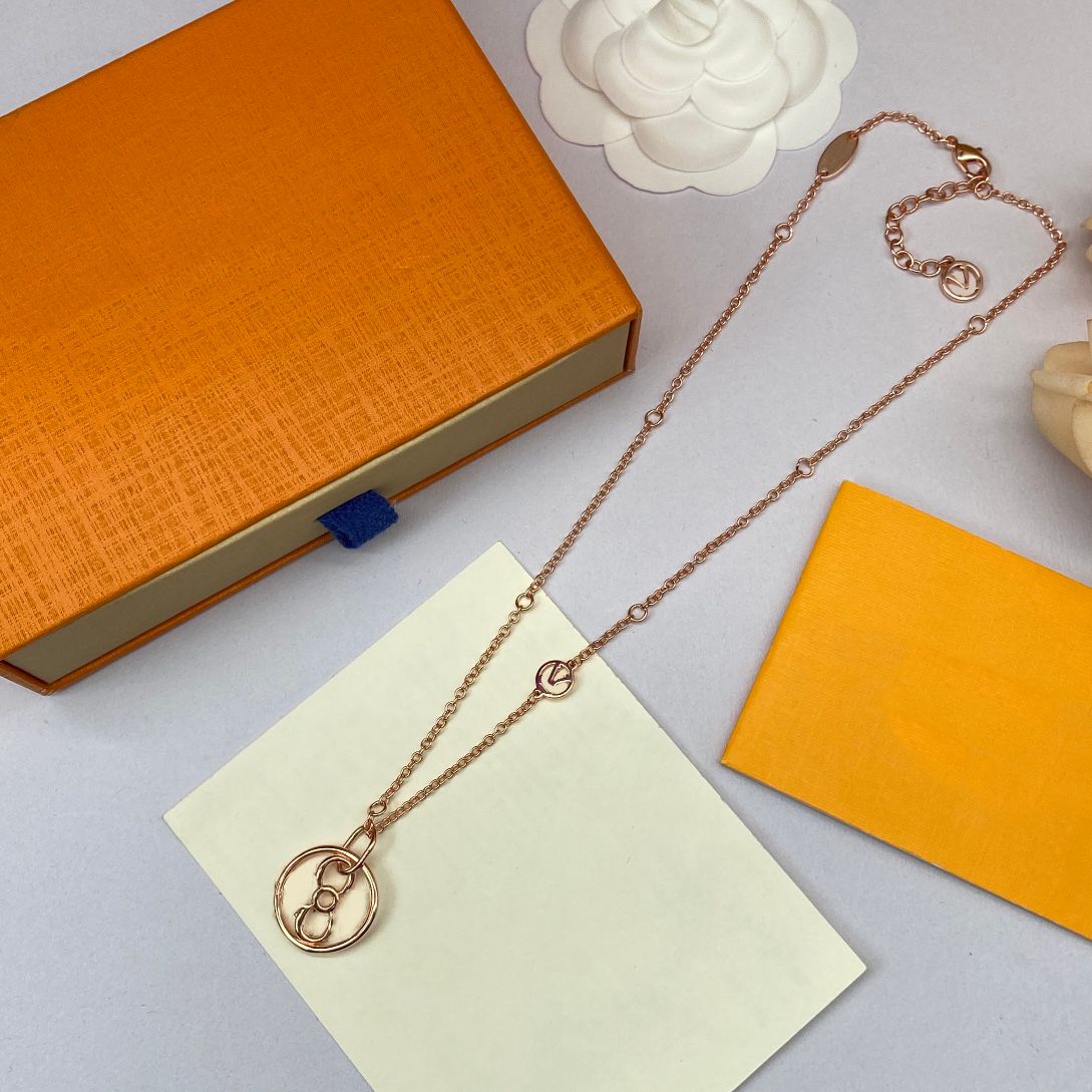 #1 Rose gold necklace