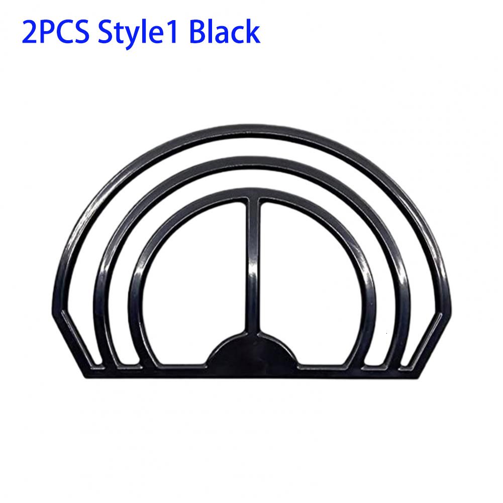 2pcs Style 1 Black