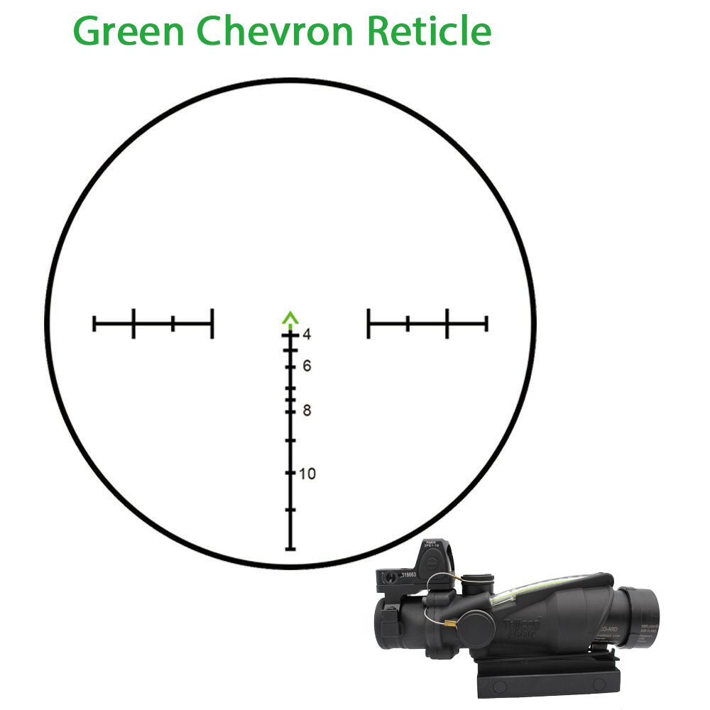 Green Chevron W/RMR