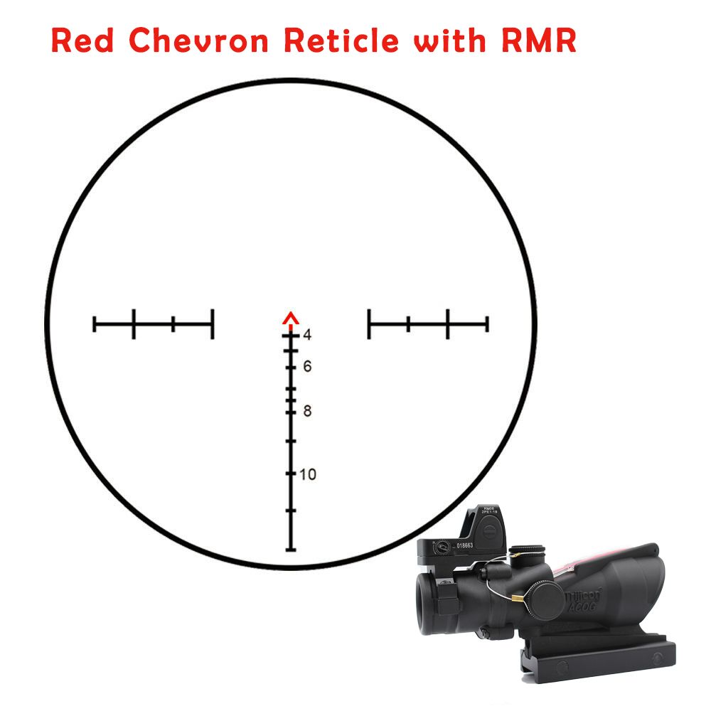 Red Chevron W/RMR