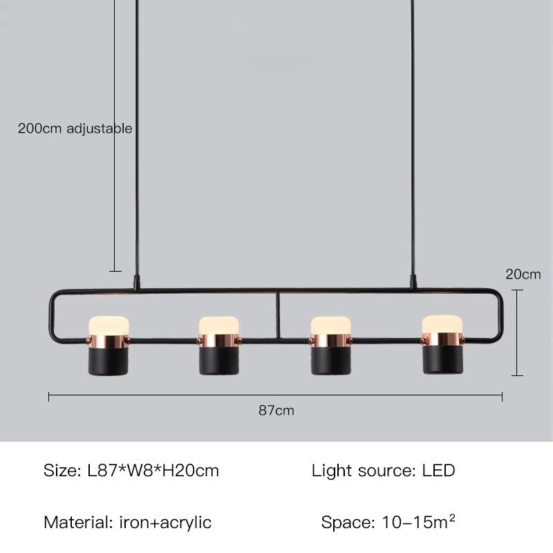 Zwart-87cm natuurlijk licht