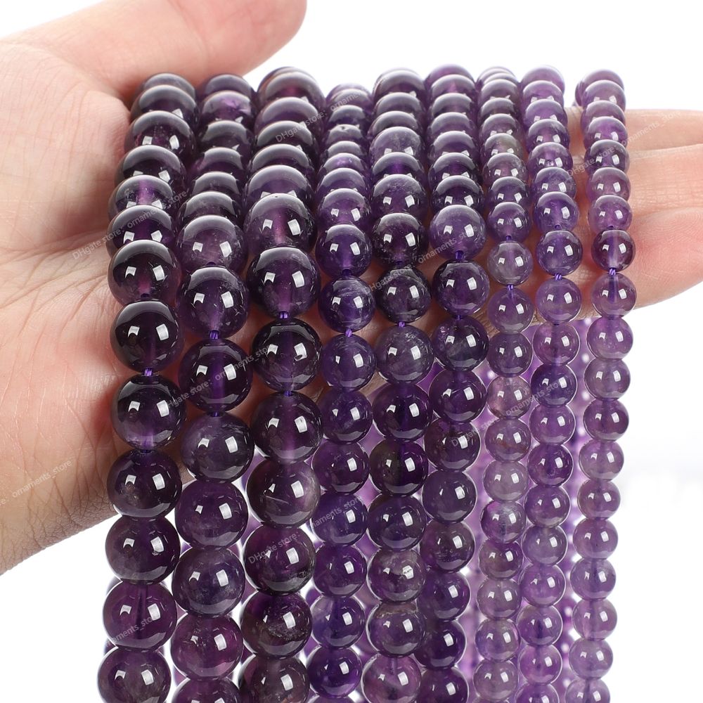 Amethyst Agate 4mm-約90pcs