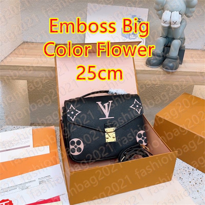 #24-25cm Emboss Big Color Flower