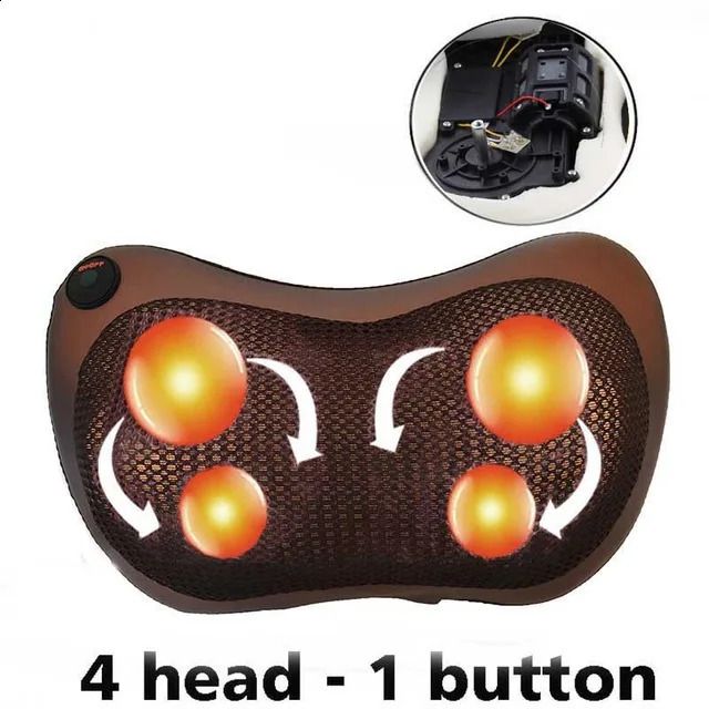 4 Head - 1 Button-Eu Plug