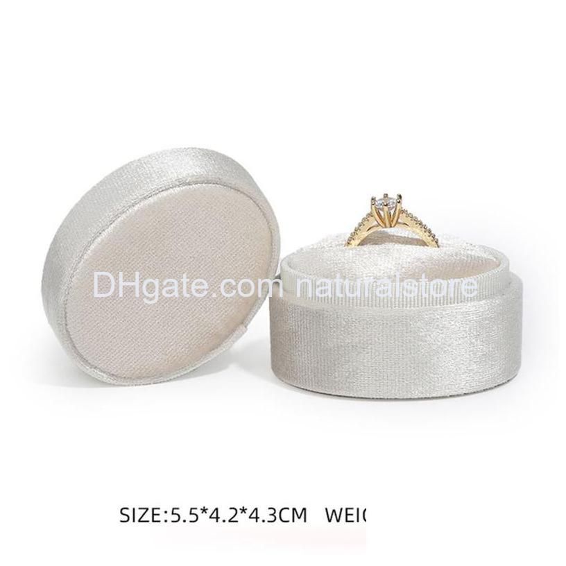 Single Ring Box Beige