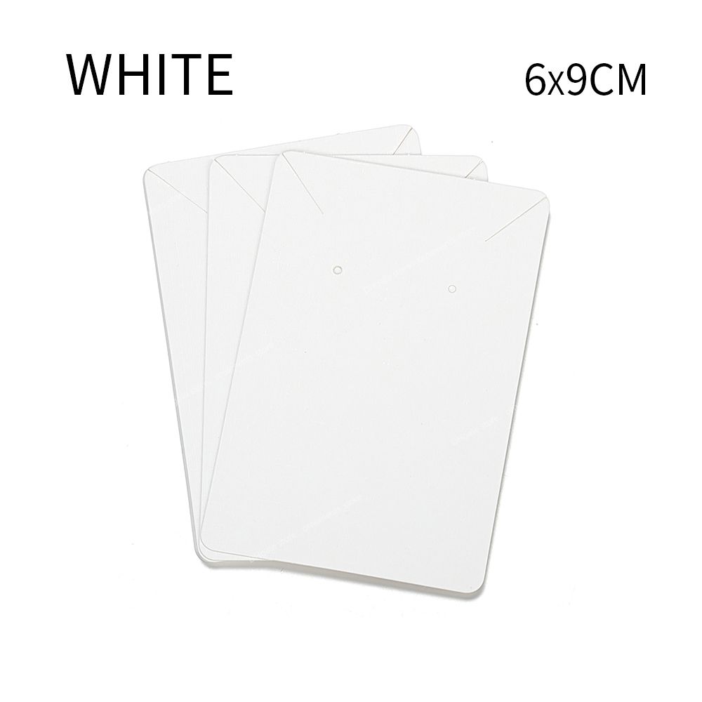 6x9cm White 50pcs