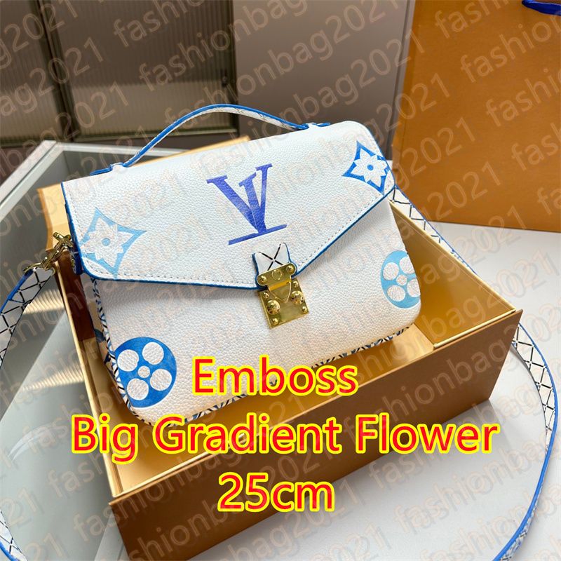 #10-25cm Emboss Big Gradient Flower