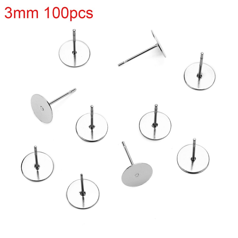 3 mm en acier 100pcs