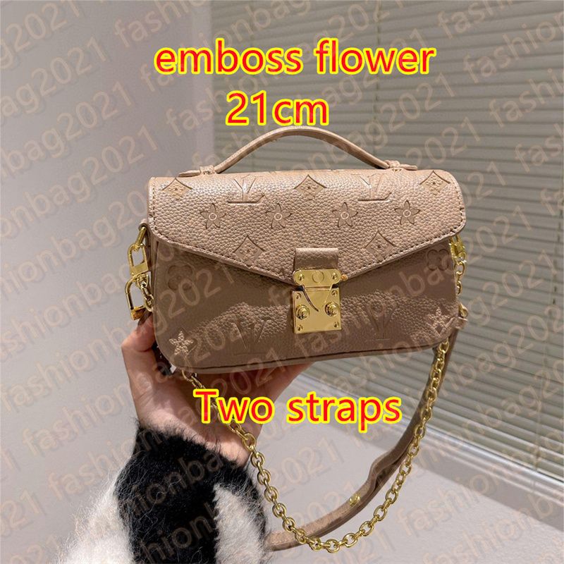 #7-21cm emboss flower 두 스트랩
