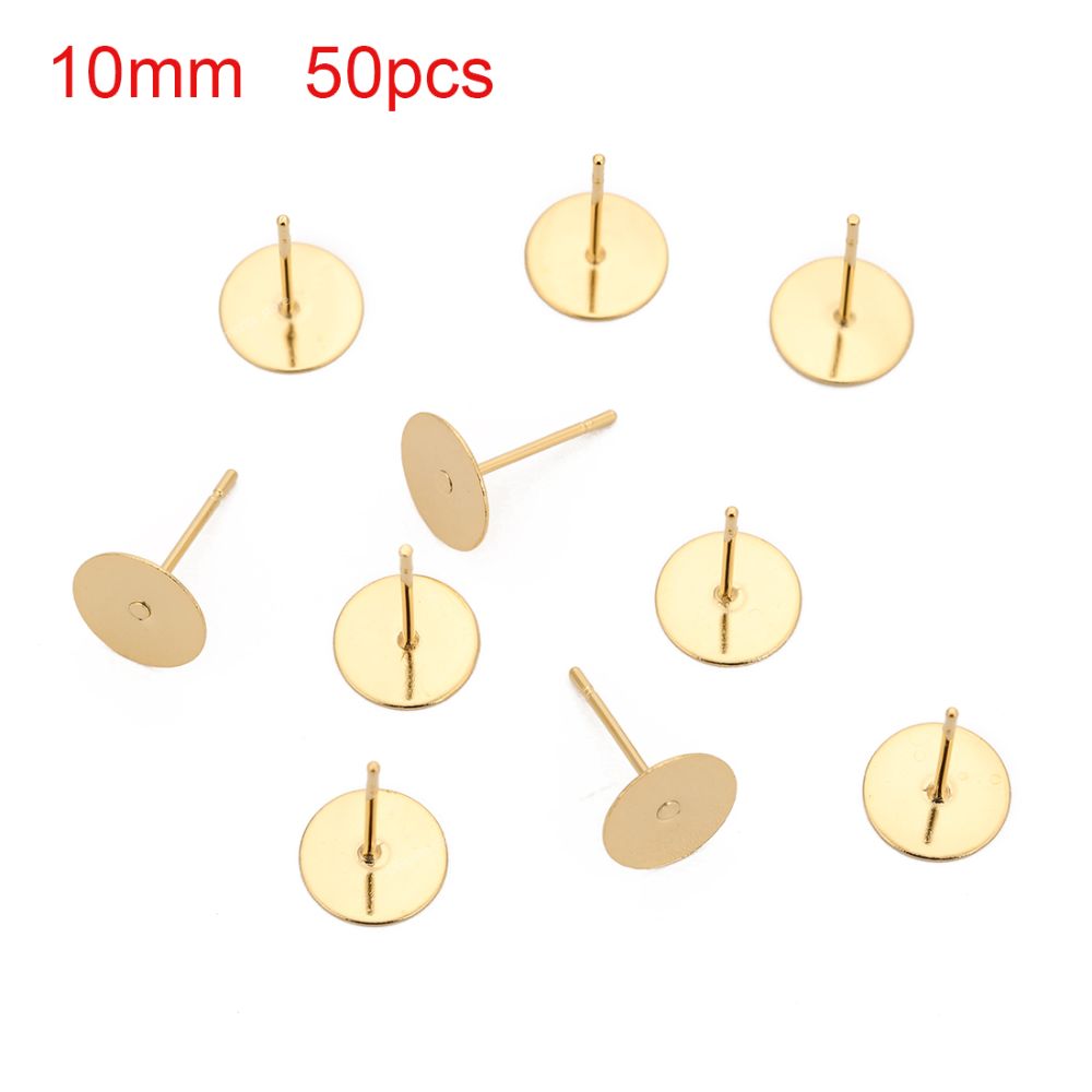 10mm Gold 50pcs