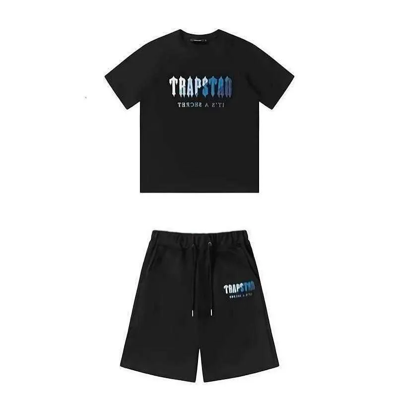 Conjunto De Camiseta Y Pantalones Cortos Para Hombre Trapstar Parejas