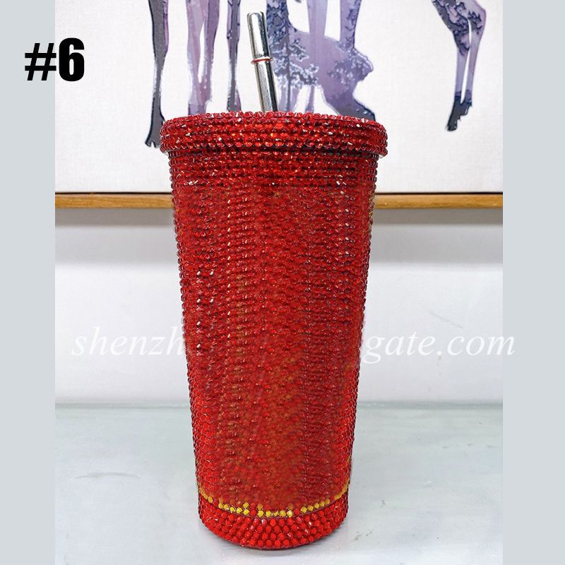 #6 Straw Cup-Red