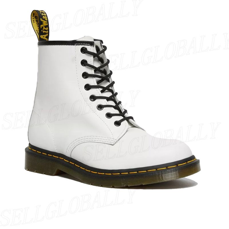 1460 Couro Liso Branco 35-45