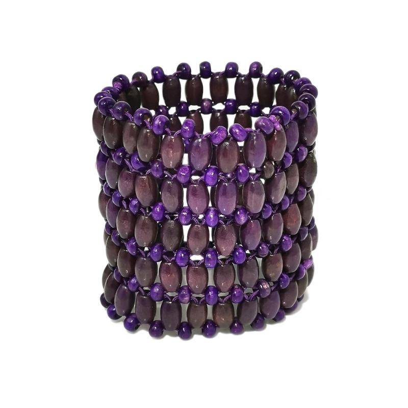 Dunkelpurpurrotes Armband