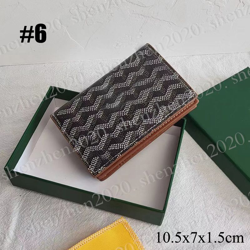 #6 Card Wallet-balck/brown