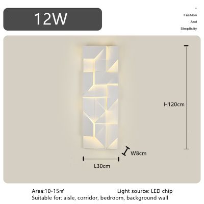 L30 H120 W8CM Luce calda