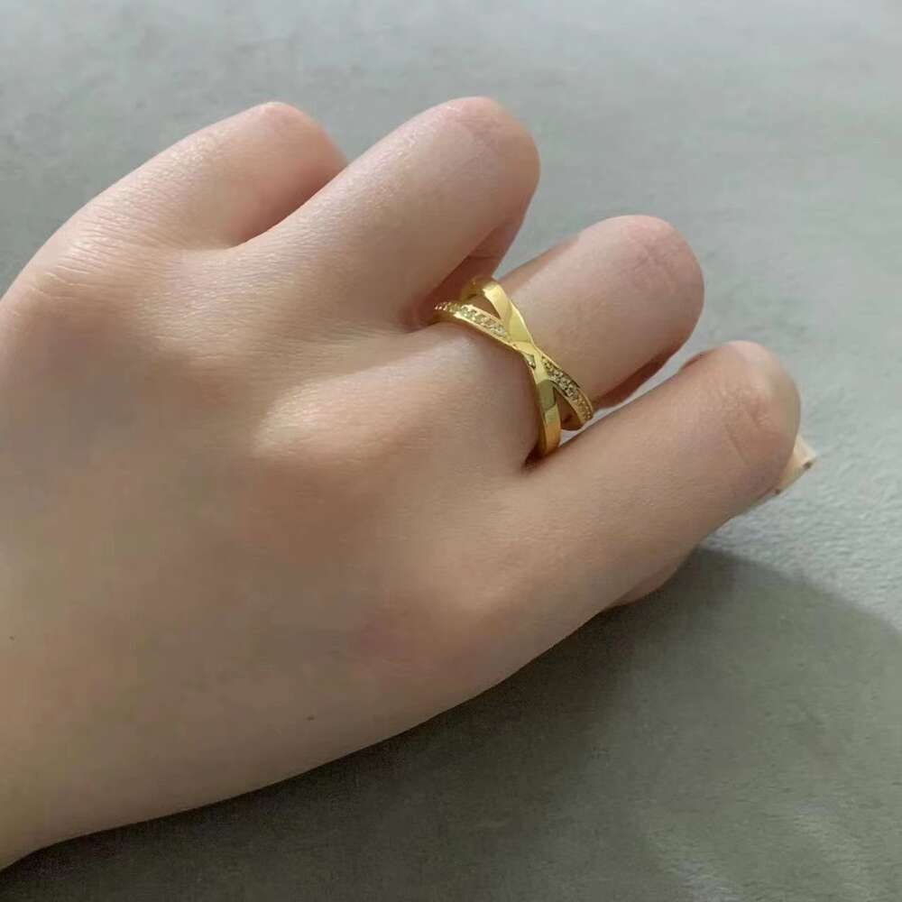 X-Ring Schmal Gold