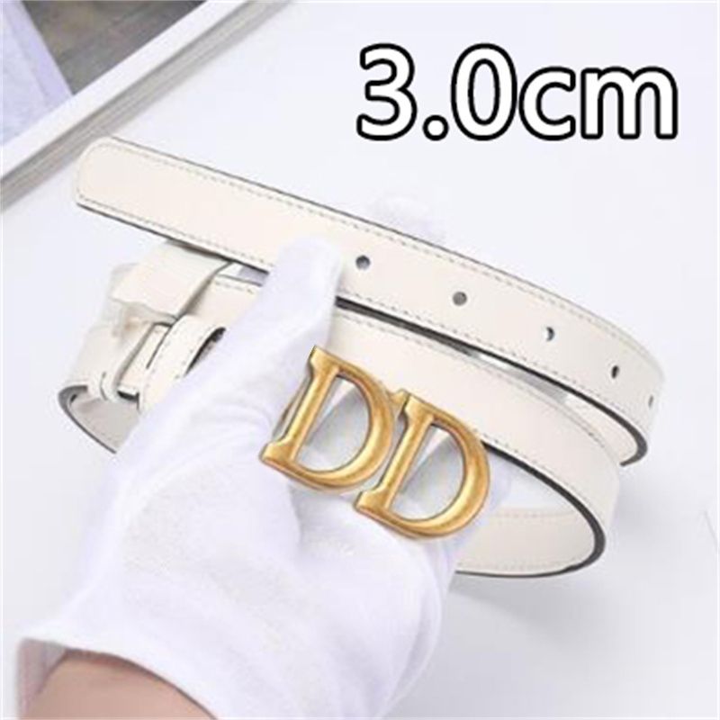 D 18314 #5 White-Gold 3.0cm