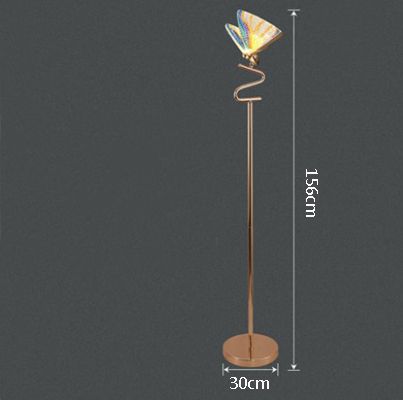 Kolorowa lampa podłogowa Chiny neutralne