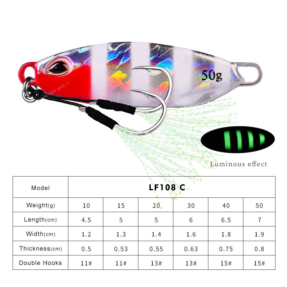 Fishing lure type C 10g