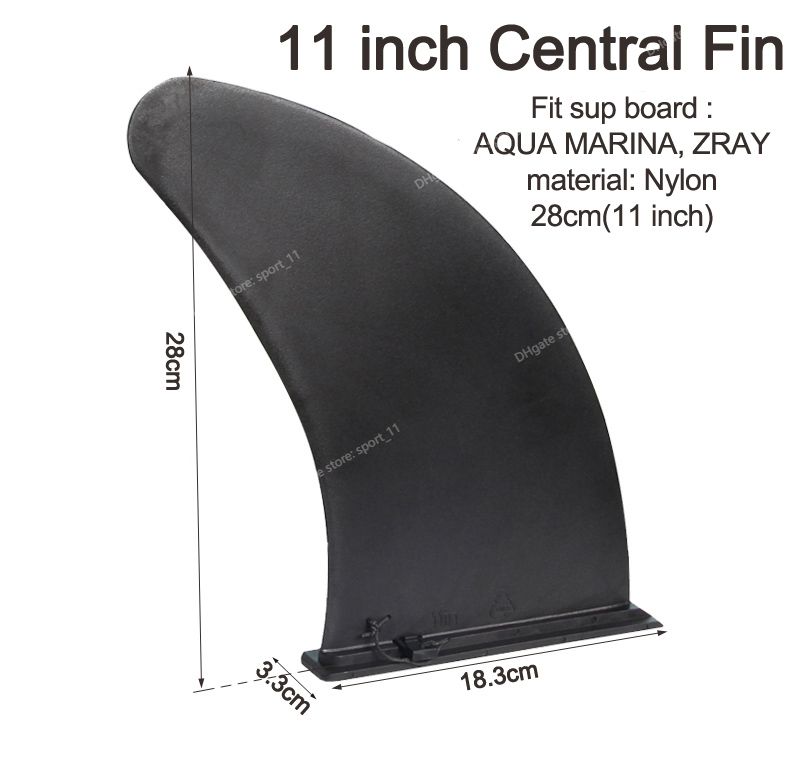 11 inch central fin