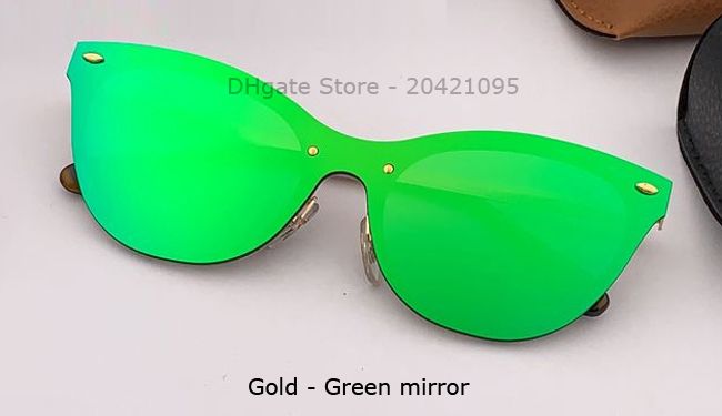 Or - miroir vert