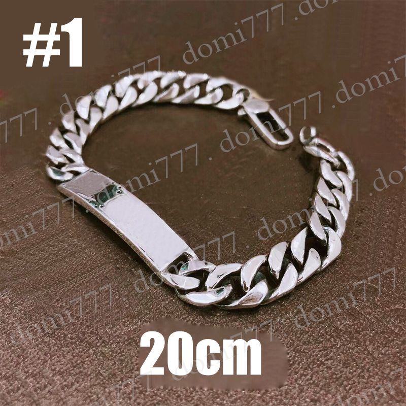 Bracciale n. 1: 21 cm