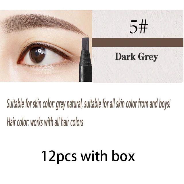 12pcs dark grey