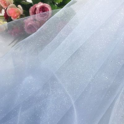 Light Blue Soft Net-Long50cm Width150cm