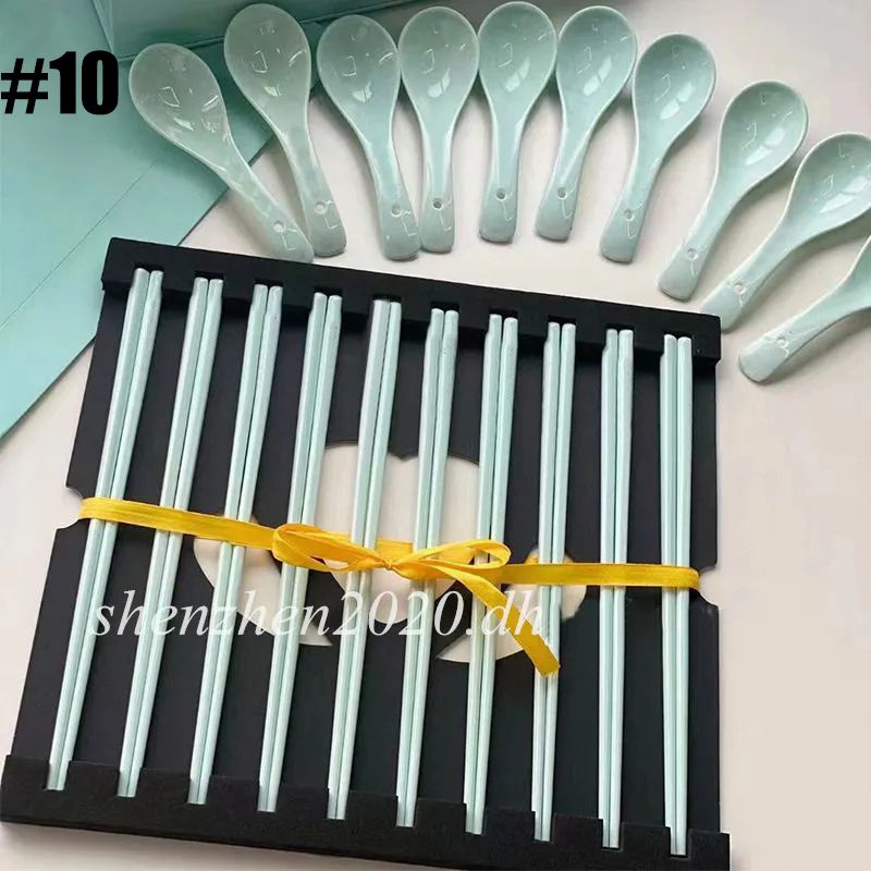 #10 10pairs of chopsticks+10 spoons/Set