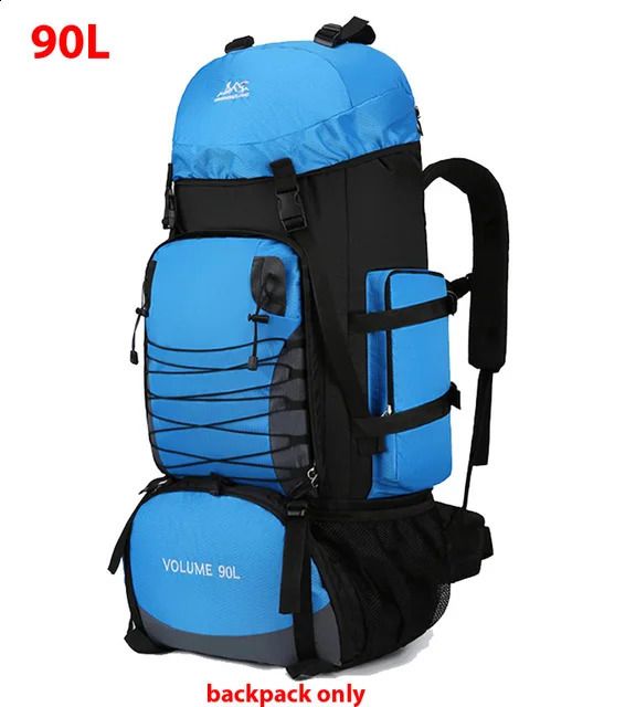 90L blauwe tas