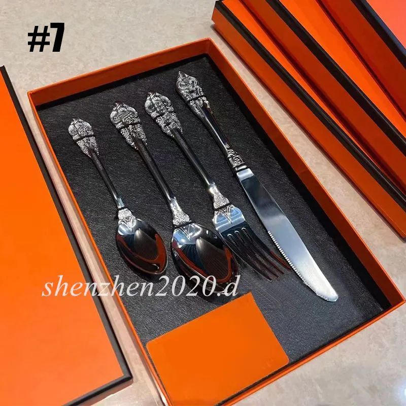 #7 Knife+Fork Set (Silver)