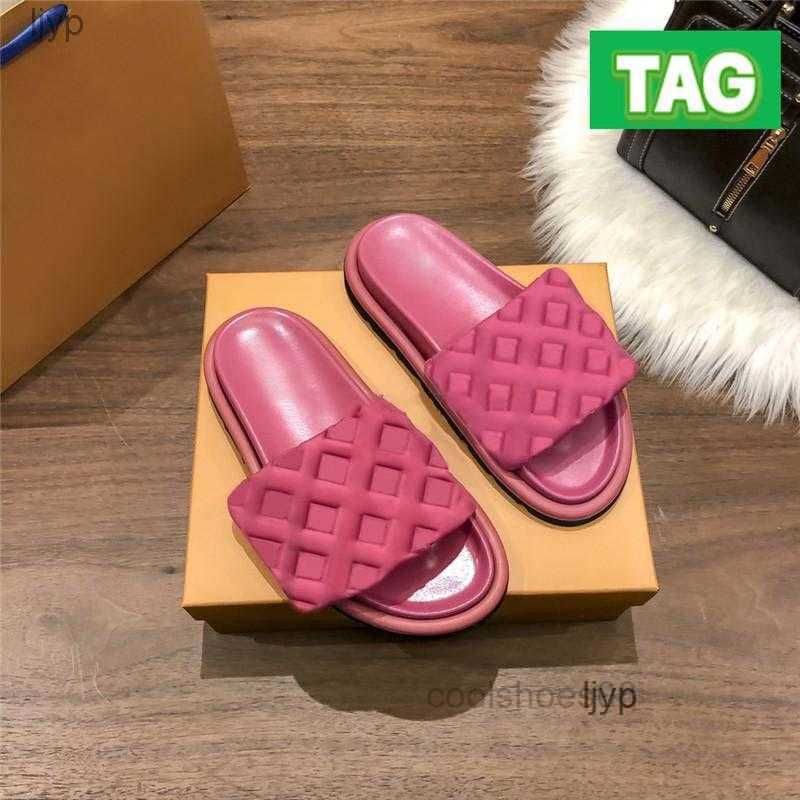 LOUIS VUITTON PILLOW SLIDES - PINK