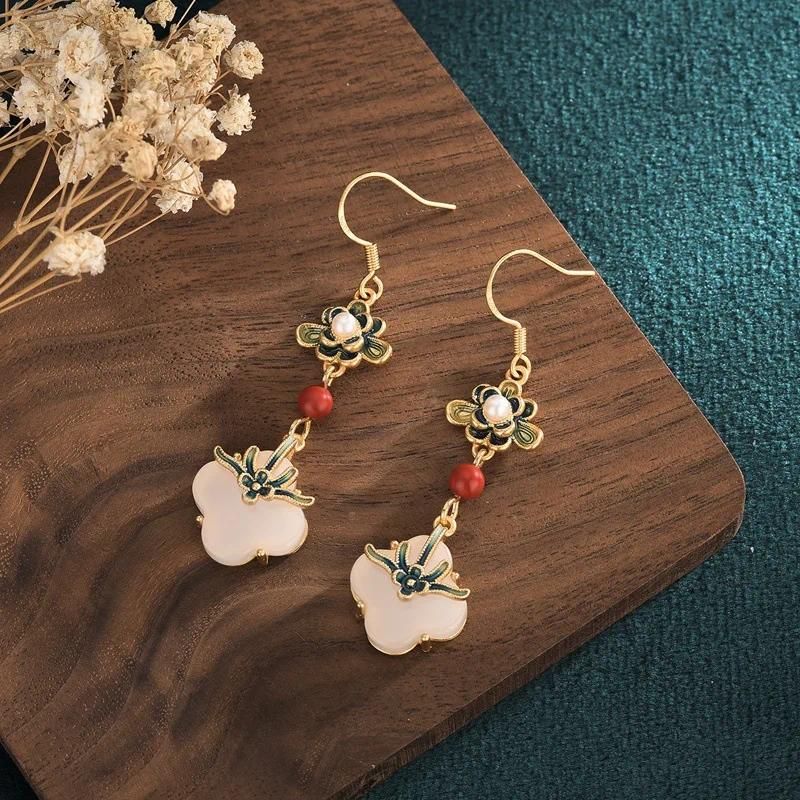 boucles d'oreilles en jade 2