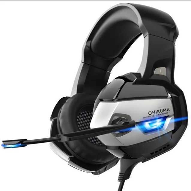 gray game headset