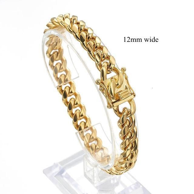 Guld 12mm-34 tum halsband