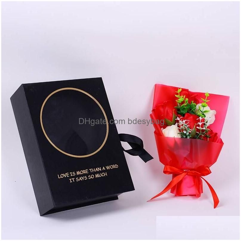 Red Rose Bouquet With Gift Box
