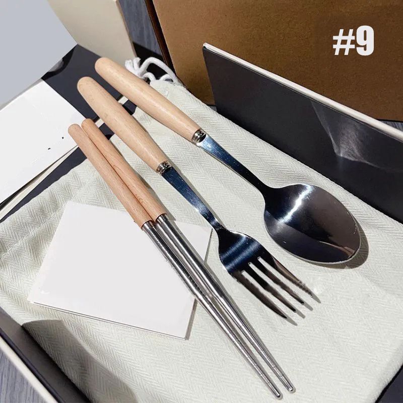 #9 chopsticks+spoons+forks(set)