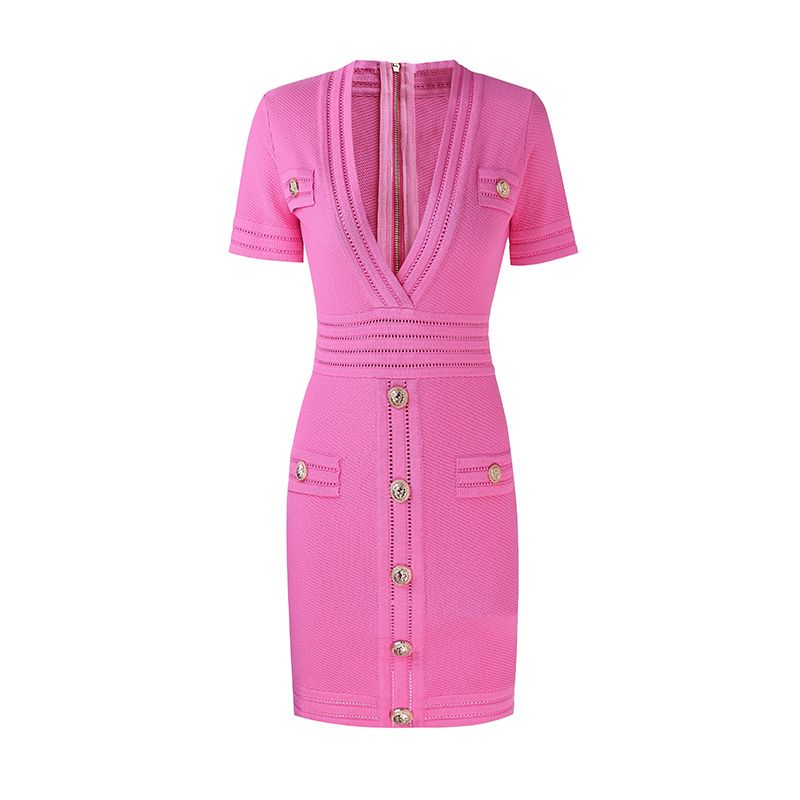 fuxia dress