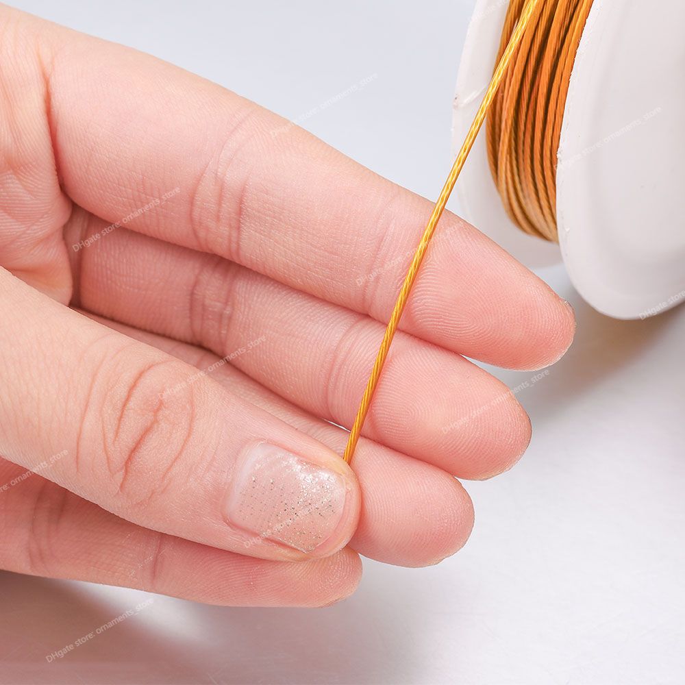 Gold Steel Wire 0.3mm