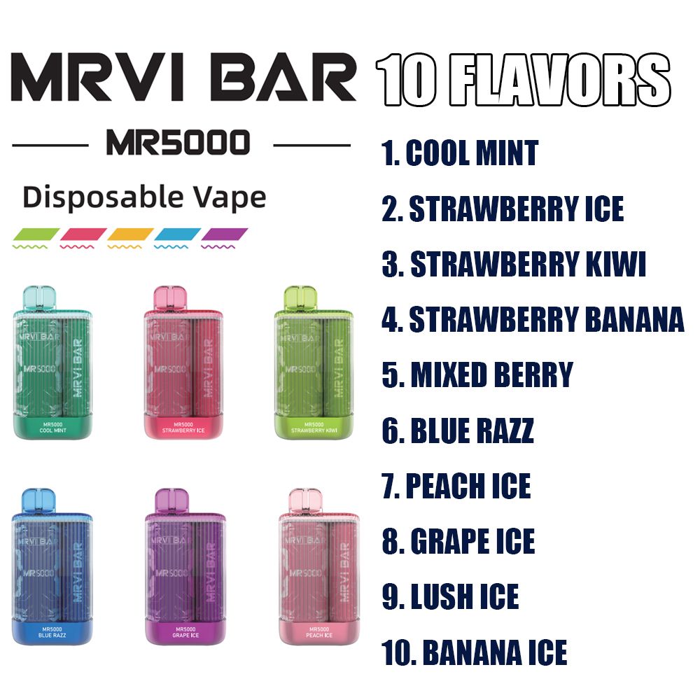 MRVI BAR 5000 puffar