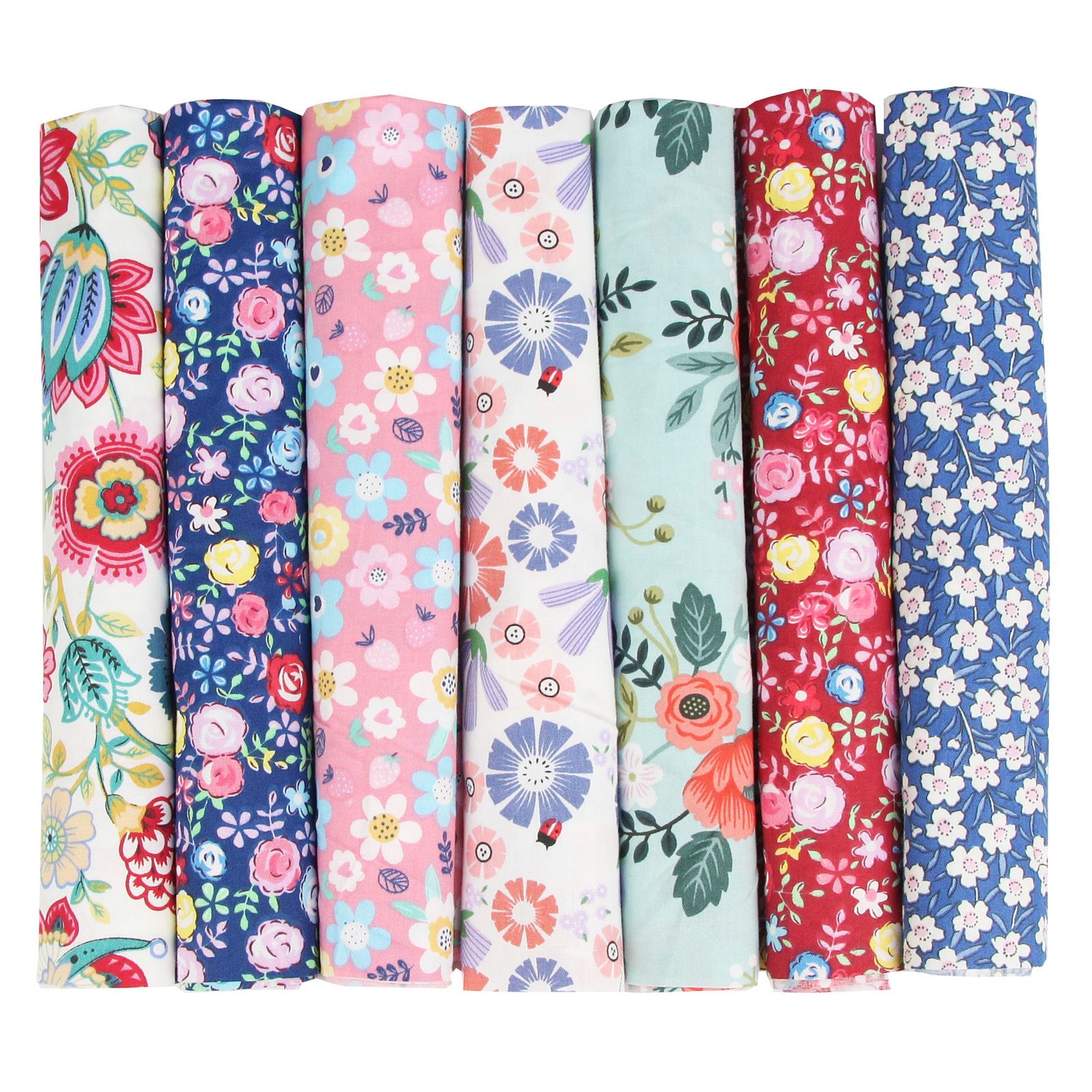 Vintage floral-7pcs de 50x50cm